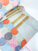 Roll up Knitting Needle Holder.side open roll